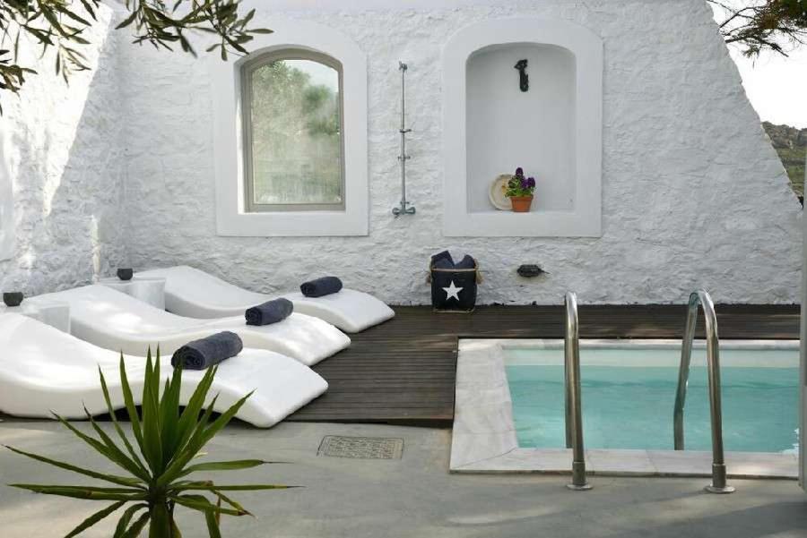 Villa Dafni 4Bed With Pool In Kalafatis Spilia Mykonos Town Exterior foto